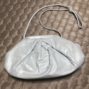 Samir Handbags Genuine Leather White Mini Shoulder Bag | Vintage Made USA